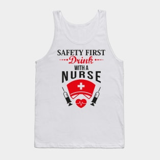 Drink With a nurse (2) Tank Top